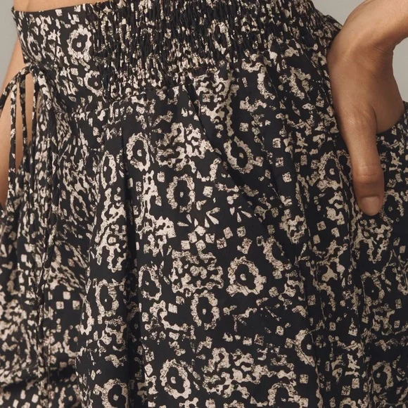 Anthro Ruched Parachute Poplin Pants - Tall - Picture 5 of 14